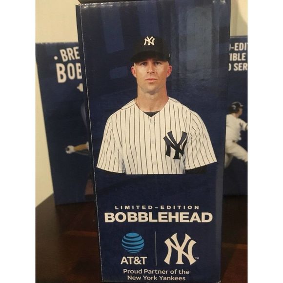 M NEW YORK YANKEES BRETT GARDNER BOBBLEHEAD SGA 8/31/2018 NIB - Picture 7 of 12